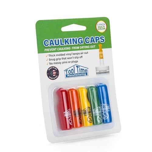 REUSBLE CAULKNG CAPS 5PK (A)