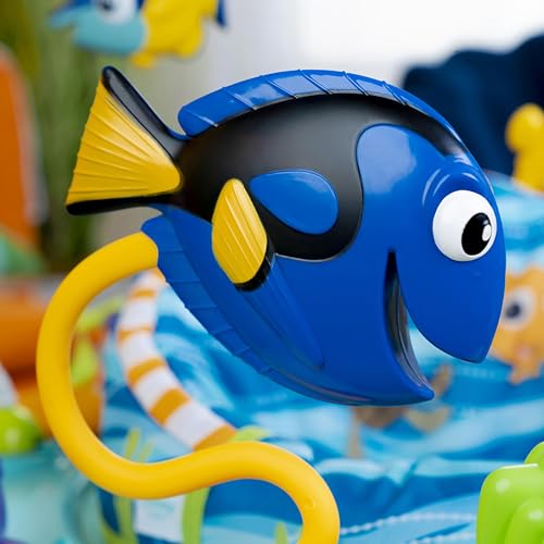 Bright Starts, Disney Baby, Finding Nemo Sea of Activities Jumper, Activity Centre with 13 Activities, Lights, Music and Ocean Sounds, Adjustable Height, 360° Rotation, Ages 6 Months +