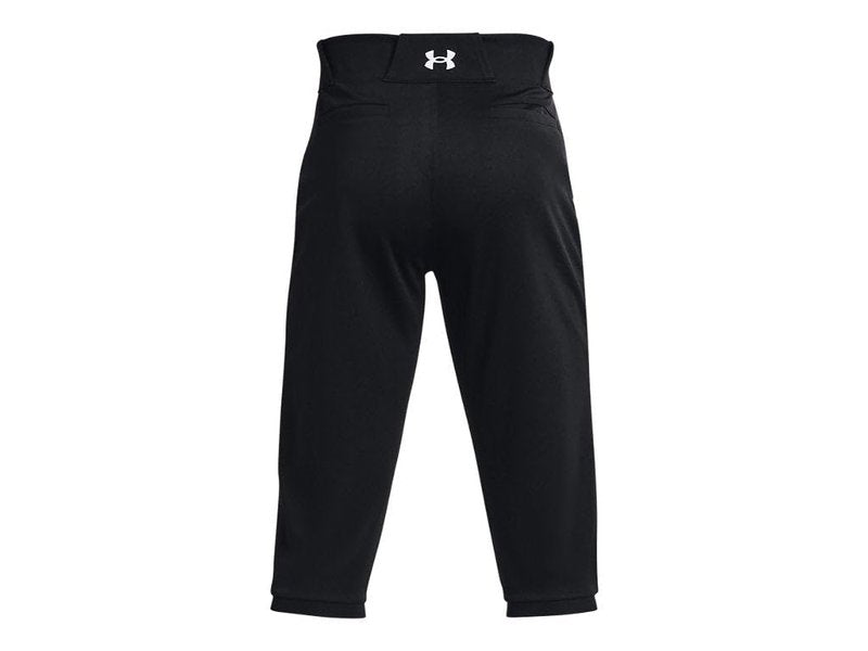 Under Armour Men's Utility Baseball Knicker 22, (001) Black / / White, Medium