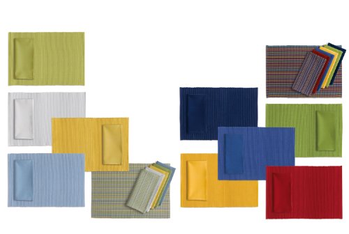 DII Solid Pastel Napkin Set Cotton, Machine Washable, 20x20 Inch, Fresh Green, 6 Count