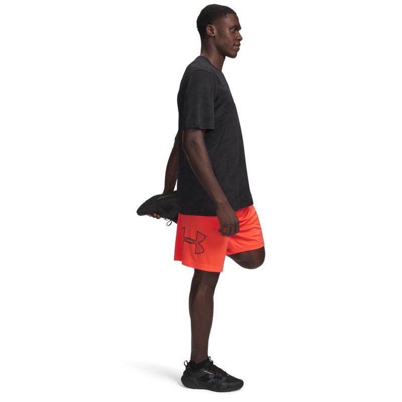 Under Armour Men's Tech Graphic 10" Shorts, (691) Venom Red / / Black, 4X-Large
