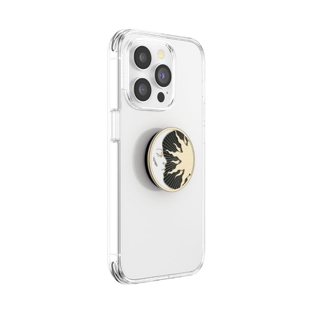 PopSockets Phone Grip with Expanding Kickstand, Adhesive Grip, Enamel - Lunar Dreams