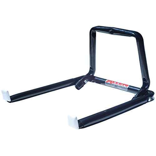 Allen Sports Wall Mounted 2-Bike Storage Rack, Model 201B , Black