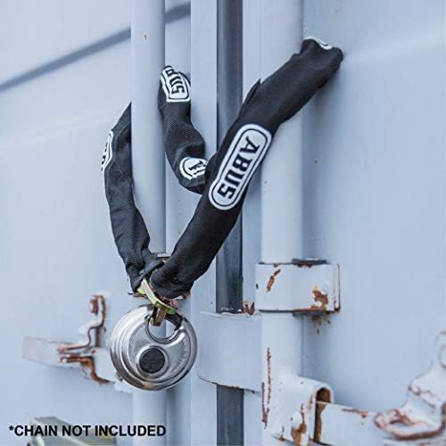 ABUS Diskus 20/70 Heavy Duty Stainless Steel Disk Padlock - Rustproof Lock with 3/8" Shackle - Made in Germany - Keyed Different