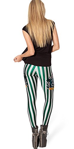 QZUnique Leggings for Women, Halloween Full-Length Printed Legging Footless Elastic Yoga Pants, Regular and Plus Size