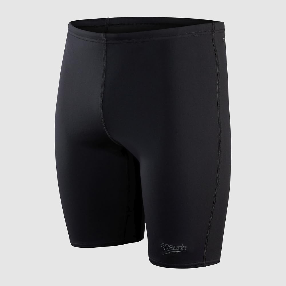 Speedo Men's Endurance + Jammer Swimming Trunks | Chlorine Resistance | Comfort Fit | Swim Training | Fitness, Black, 32