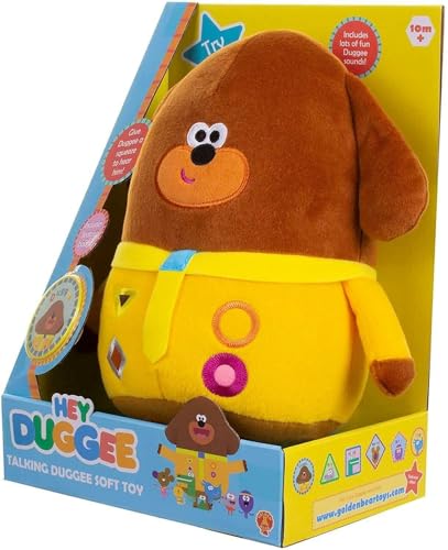 Hey Duggee Talking Soft Toy, Brown