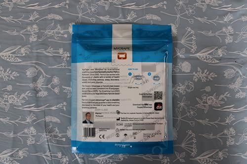 MyoTape - Mouth Tape for Adults - 90 Nights - Reduce Snoring - Safe Alternative to Mouth Tape - Improve Your Sleep - Promote Nasal Breathing - Men/Women/Unisex - Comfortable & Gentle On Skin