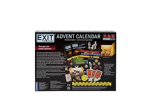 EXIT: The Game - Advent Calendar - The Silent Storm Family Game Cooperative Puzzle a Day Escape Room