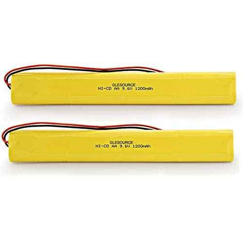 9.6V 1200mAh Battery Compatible for ELBB003 Lithonia ELB-B003 ELB-B004 ELBB004 OSI OSA228 DANTONA CUSTOM-306-U BBAT0044A BAA-96 BBAT0043A Emergency Light(2 Pack)