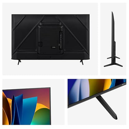 Hisense 50 Inch 4K Smart TV 50E6NTUK - Dolby Vision, Game Mode PLUS with 60Hz VRR ALLM, Smooth Motion, AI Sports Mode, Vidaa OS with Freely, Youtube, Netflix and Disney+ & Now TV (2024 Model)