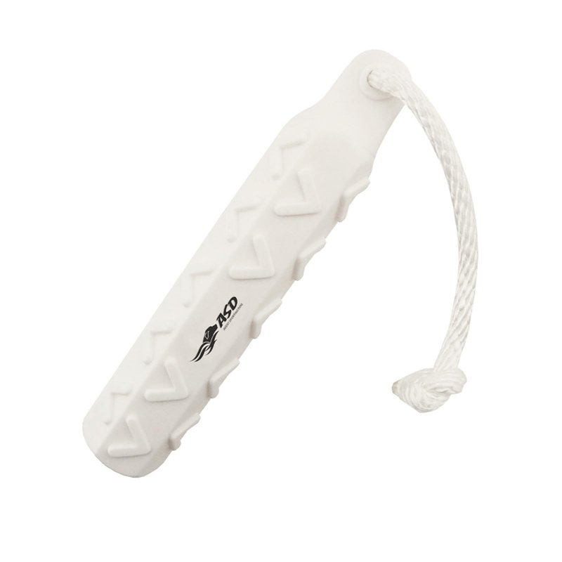 Avery ASD 2" HexaBumper Hunting Sporting Gun Dog Game Retriever Dummy | Water & Upland Mark Training Retrieval Tool | Hexagonal, Floating Design, Easy-Grip Texture, Throw Rope, 6 Pack, White (02711)