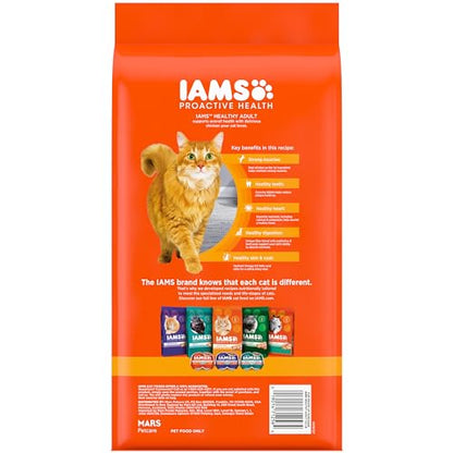 IAMS Proactive Health Adult Healthy Dry Cat Food with Chicken, 3.5 lb. Bag