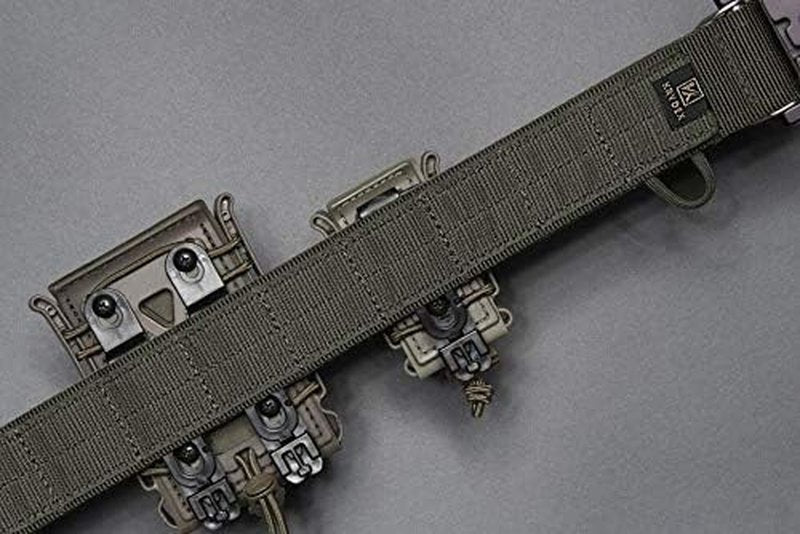 KRYDEX Tactical MOLLE Belt - Quick Release 1.75 Inch Heavy Duty Design | Inner & Outer Use