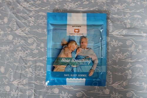 MyoTape - Mouth Tape for Adults - 90 Nights - Reduce Snoring - Safe Alternative to Mouth Tape - Improve Your Sleep - Promote Nasal Breathing - Men/Women/Unisex - Comfortable & Gentle On Skin