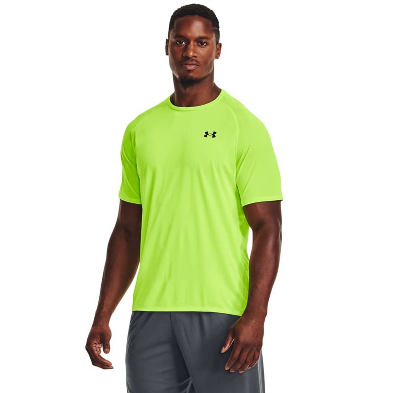 Under Armour Men's Tech 2.0 Short-Sleeve T-Shirt, (369) Lime Surge / / Black, X-Small