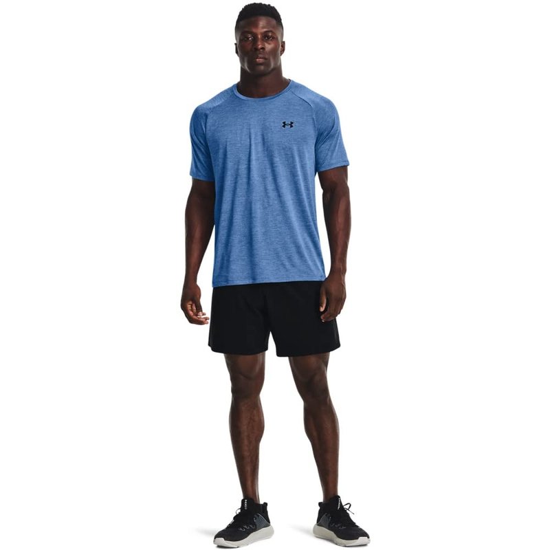 Under Armour Men's Tech 2.0 Short-Sleeve T-Shirt, Victory Blue (474)/Black, Small