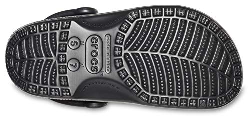 Crocs Unisex Classic Clogs, Black, 4 UK Men/ 5 UK Women