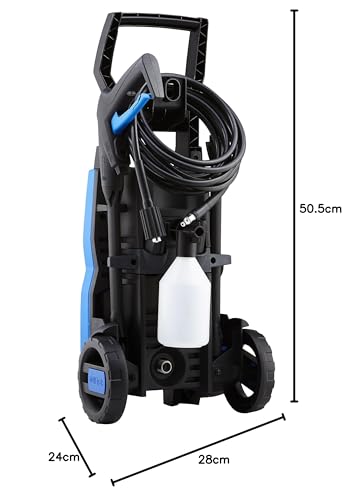 Nilfisk C 110.7-5 High Pressure Washer - Mini Power Washer for Patios and Car Cleaner (1400 W)