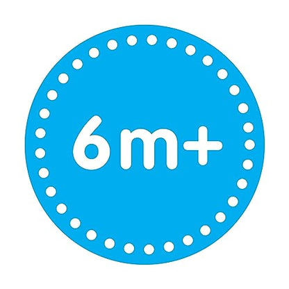 Dr. Brown's Milestones Baby's First Straw Cup, Training Cup with Weighted Straw, 9oz/270mL, Dark Blue, BPA Free, 6m+