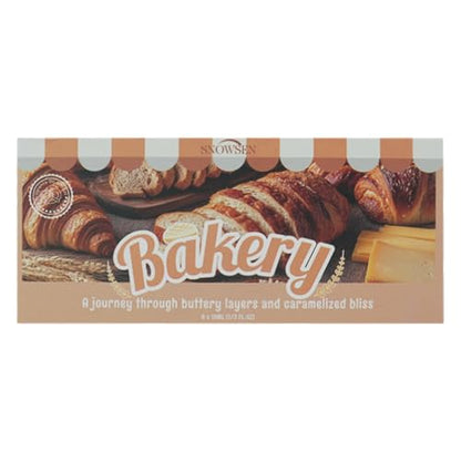 Bakery Essential Oils Gift Set, SNOWSEN Dessert Fragrance Oils for Diffuser for Home, Pumpkin Pie, Waffle, Coffee Cake, Chocolate Cupcake, Gingerbread, Snickerdoodle Aromatherapy Oils