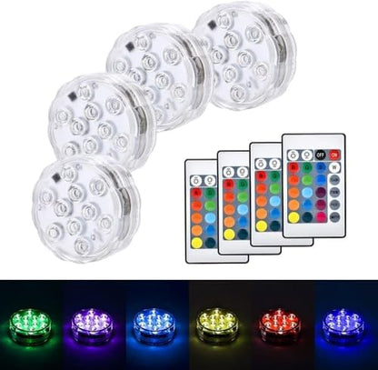 Led Pumpkin Lights for Halloween Decorations, Halloween Pumpkin Lights with Remote Battery Operated for Inside Pumpkins Outdoor