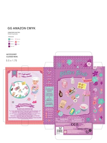 Glitter Girls – 14-Inch Doll Accessories – Donut Baking Set – Play Food, Mixer, & Kitchen Accessories – Cooking Set – 3+ Years– Children’s Toys