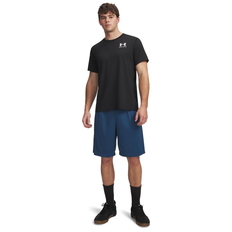 Under Armour Men's Tech Graphic 10" Shorts, (498) Wham Blue / / Black, 3X-Large