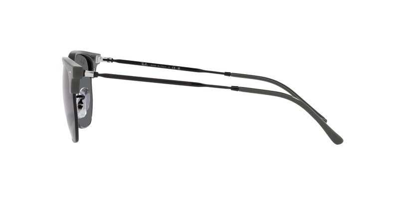 Ray-Ban RB4416 New Clubmaster 6653B1 53MM Grey On Black/Dark Grey Square Sunglasses for Men for Women