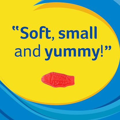 SWEDISH FISH Mini Soft & Chewy Candy, Bulk Candy, 24 - 2 oz Bags