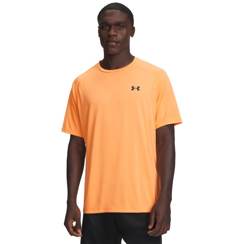 Under Armour Men's Tech 2.0 Short-Sleeve T-Shirt, (870) Orange Bloc / / Black, X-Small