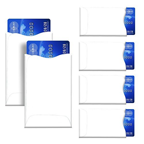Carousel Checks Inc. RFID Blocking Sleeves, Pack of 15 (Credit Card Holders Only) for Identity Theft Protection