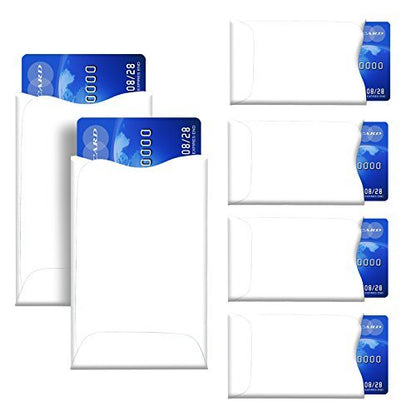 Carousel Checks Inc. RFID Blocking Sleeves, Pack of 15 (Credit Card Holders Only) for Identity Theft Protection