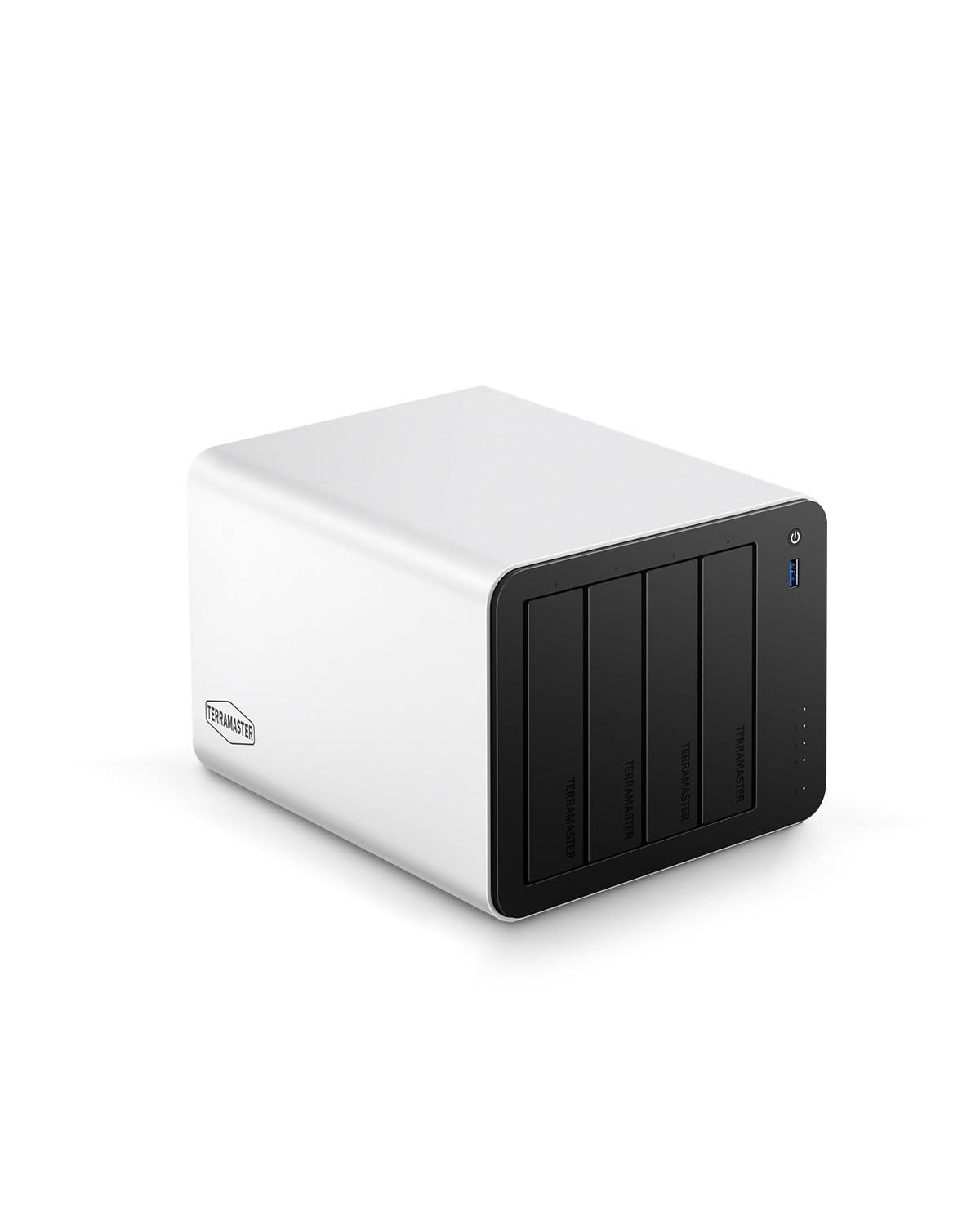TERRAMASTER F4-425 Plus NAS Storage - 4Bay Intel N95 Quad-Core CPU, 8GB RAM, 5GbE LAN x 2, M.2 Slot x 3, Network Attached Storage for Teamwork, Multimedia Server (Diskless)