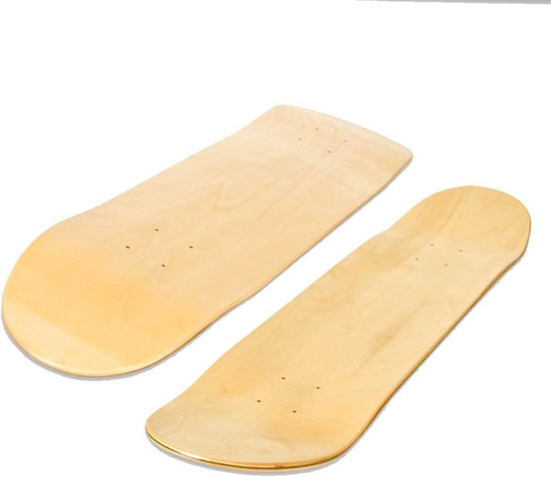 3 PCS Blank Maple Skateboard Decks, 31 x 8 inch 7-Layer Maple Double Tail Skateboard Decks Set of 3
