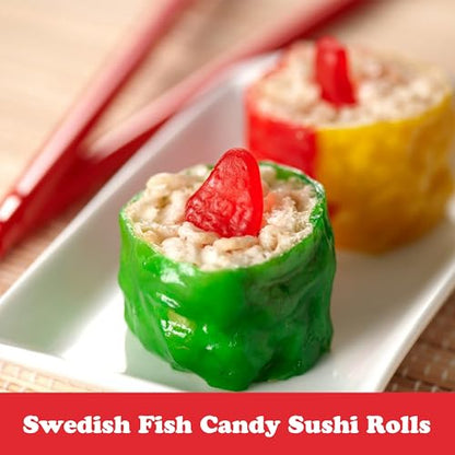 SWEDISH FISH Mini Soft & Chewy Candy, Bulk Candy, 24 - 2 oz Bags