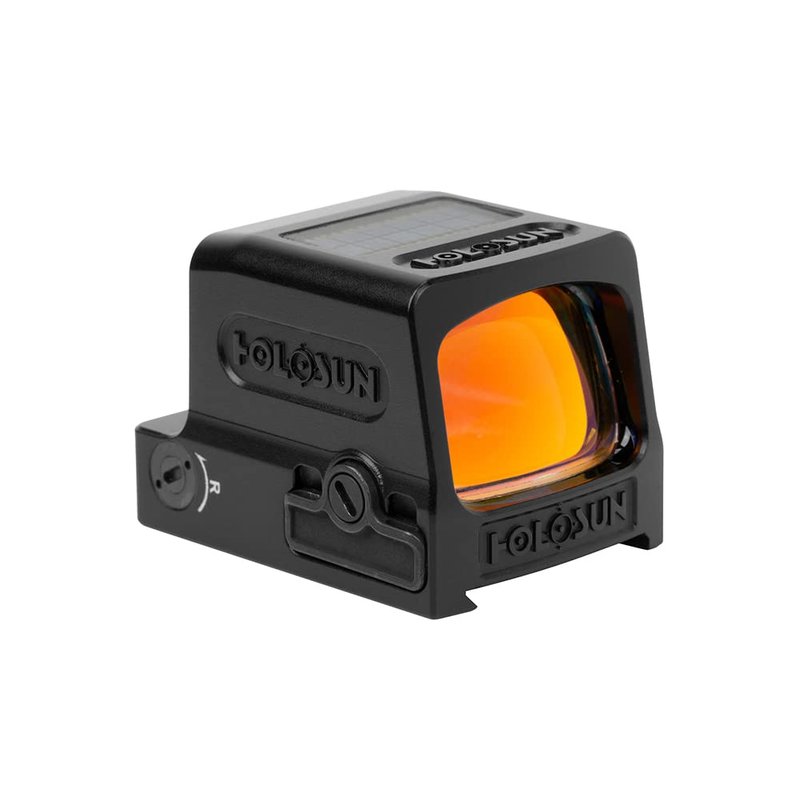 HOLOSUN HE509T-RD X2 Reflex Red Dot Sight for Pistol - Durable Shake-Awake Parallax-Free Enclosed Handgun LED Sight with Multiple Reticle System & 12 Brightness Settings - RMR Adapter Included