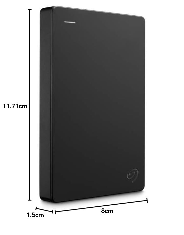 Seagate Portable Drive 2TB, External Hard Drive, Dark Grey, for PC Laptop and Mac, Data Rescue Services, Amazon Exclusive (STGX2000400)