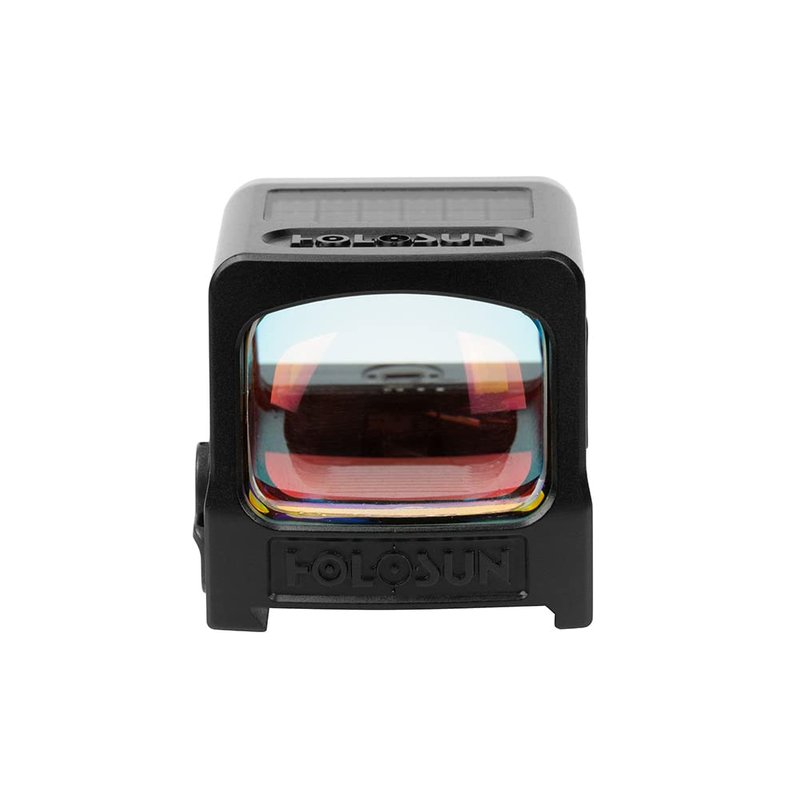 HOLOSUN HE509T-RD X2 Reflex Red Dot Sight for Pistol - Durable Shake-Awake Parallax-Free Enclosed Handgun LED Sight with Multiple Reticle System & 12 Brightness Settings - RMR Adapter Included