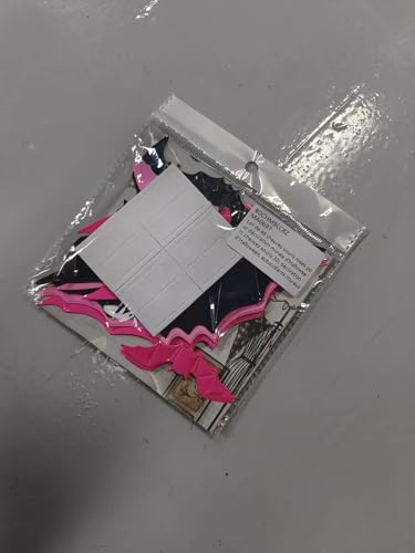 3D Halloween Wall Bats Decor - 48 Pink PVC Bats Stickers & Decals for Home, Indoor Spooky Theme