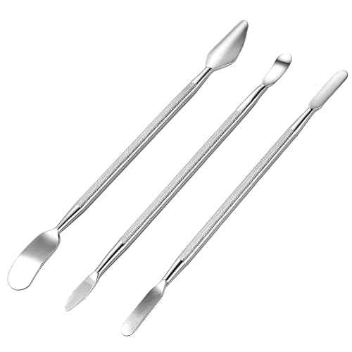6 PCS Metal Spudger Set, Dual-Ends Small Metal Spudger Pry Opening Repair Tools Kit Spudgers Pry Tool Kit Double-Ended Stainless Steel Opening Tool, Professional Prys OpeningSpudger for Phone, Laptops