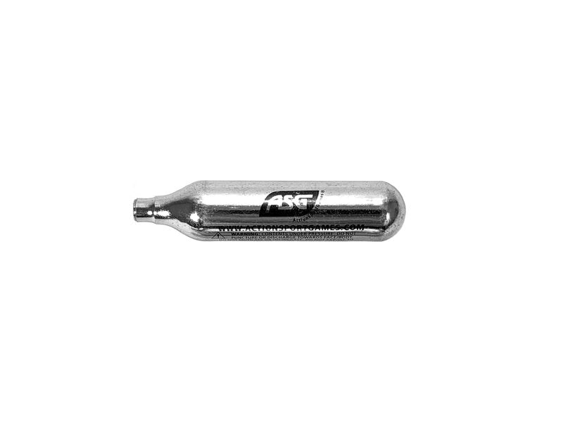 ASG Ultrair 12g CO2 Cartridges | Reliable Power and Precision | CO2 Air Cartridges for BB Pistol, Airsoft Guns, and Airguns, 10 Pack (9 Standard / 1 Lubricated)