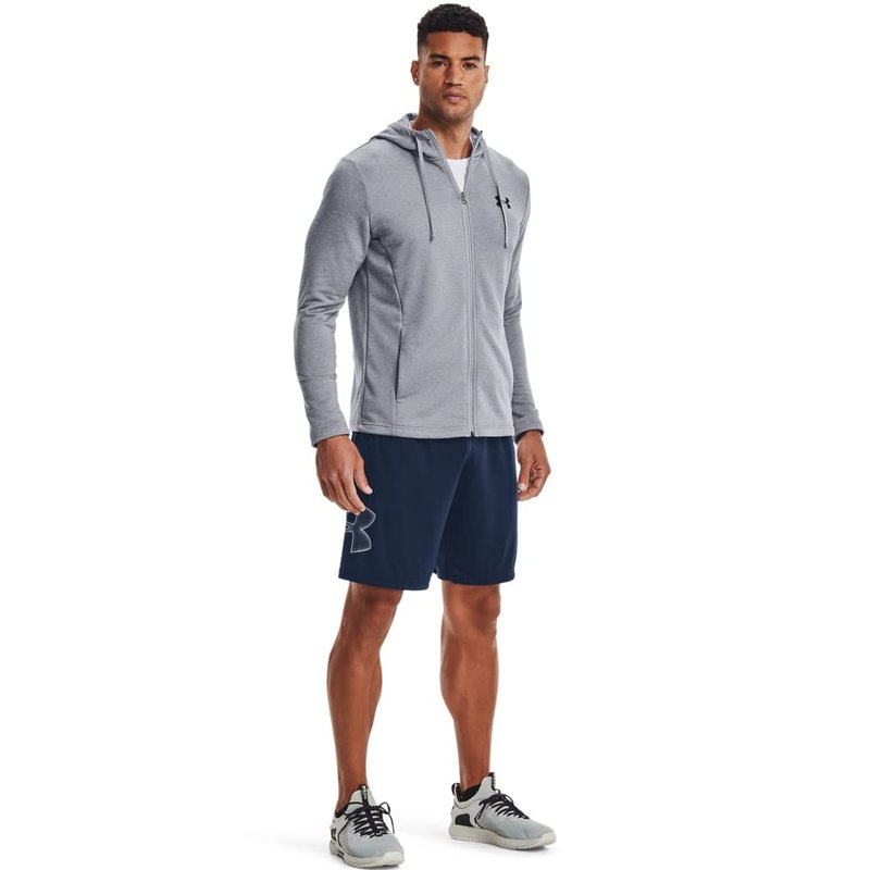 Under Armour Men's Tech Graphic 10" Shorts, Academy Blue (409)/Steel, 3X-Large Tall