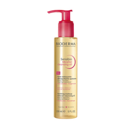 BIODERMA Sensibio Micellar Cleansing Oil - Nourishing Face Cleanser for Sensitive Skin, 150ml