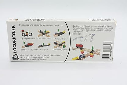 Locorico - Brio Duplo compatible adapter (10 Adapters)