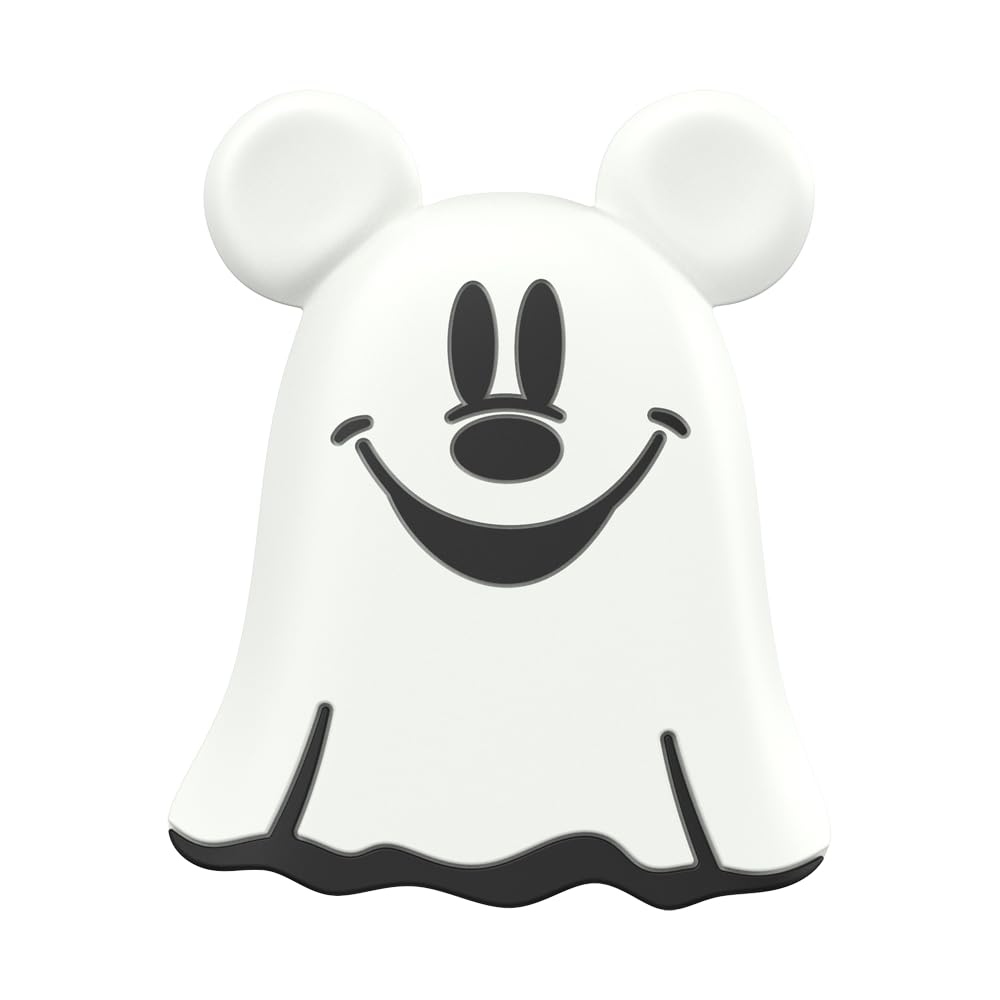 PopSockets Phone Grip with Expanding Kickstand, Adhesive Grip, Disney - PopOut Mickey Ghost