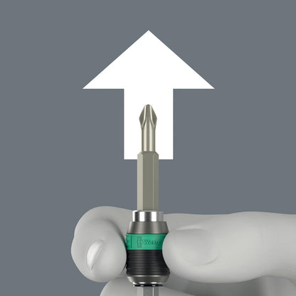 Wera Bit-Safe 61 BiTorsion 1 Comprehensive Torsion Bits and Holder Set in Pouch (for Drill/Drivers) 61 piece, 05057441001