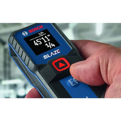 BOSCH GLM100-23 100 Ft Blaze Laser Distance Measure, Includes 2 AA Batteries