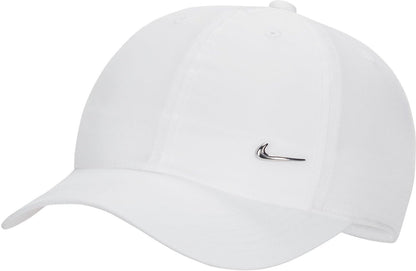 NIKE FB5064-100 K NK DF Club Cap US CB MTSWSH Hat Unisex kids White Size 1SIZE