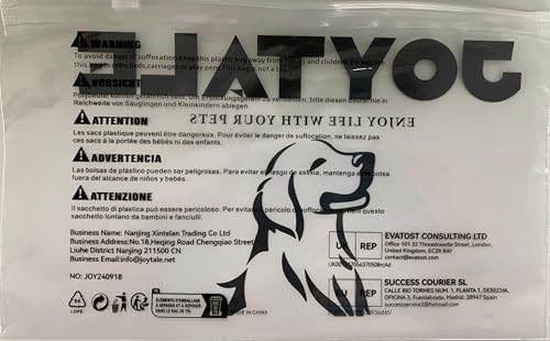 Joytale No Pull Dog Harness Medium Sized Dog, Reflective Pet Vest with Front Clip, Adjustable Soft Padded Harnesses with Easy Control Handle for Training and Walking, Black, M